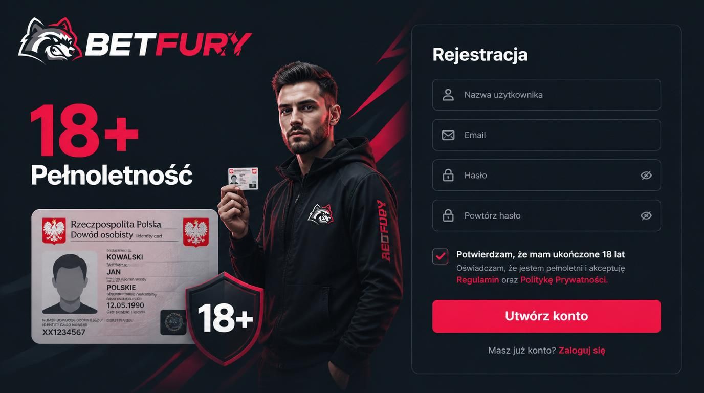 Symbol wieku i dane osobowe w procesie rejestracji